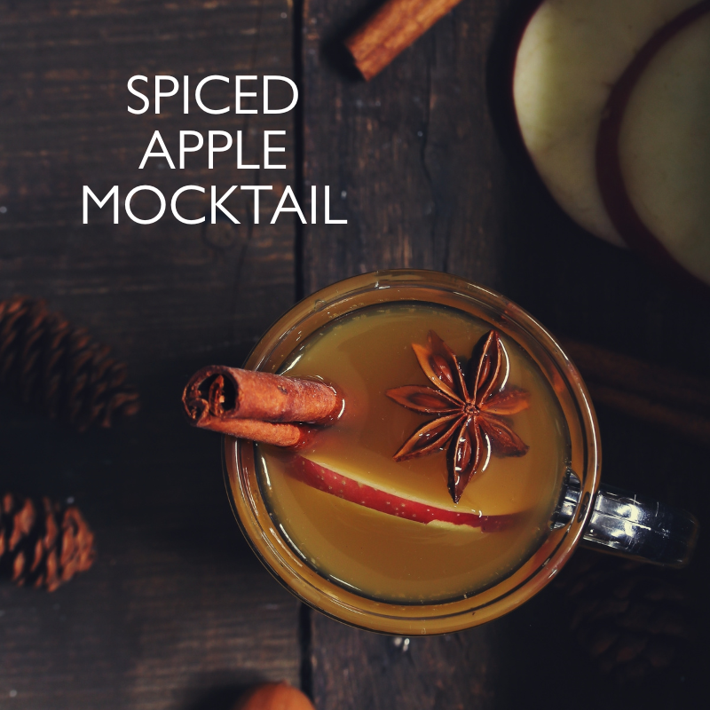 MOCKTAIL RECIPE - SPICED APPLE